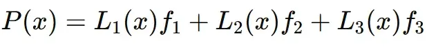 Lagrange Interpolation Formula: Proof, Examples, and FAQs 4 Example 1 Solution Image