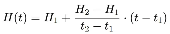 Linear Interpolation Formula: Step-by-Step Proof, Examples & Applications 6 Example 2 Formula Image