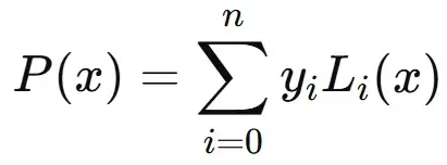 Lagrange Interpolation Formula: Proof, Examples, and FAQs 2 Lagrange polynomial Image