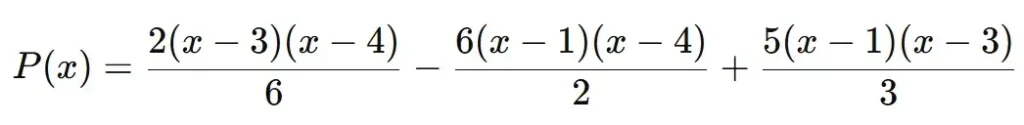 Lagrange Interpolation Formula: Proof, Examples, and FAQs 10 Simplifying Image